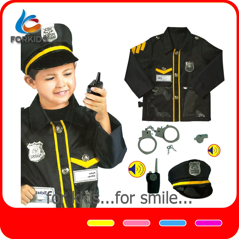 Swat Police Play Toy Set,Kids Dress Up Police Uniform With Plastic Toy ...