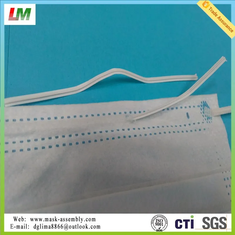 disposable face mask use PP single core nose wire