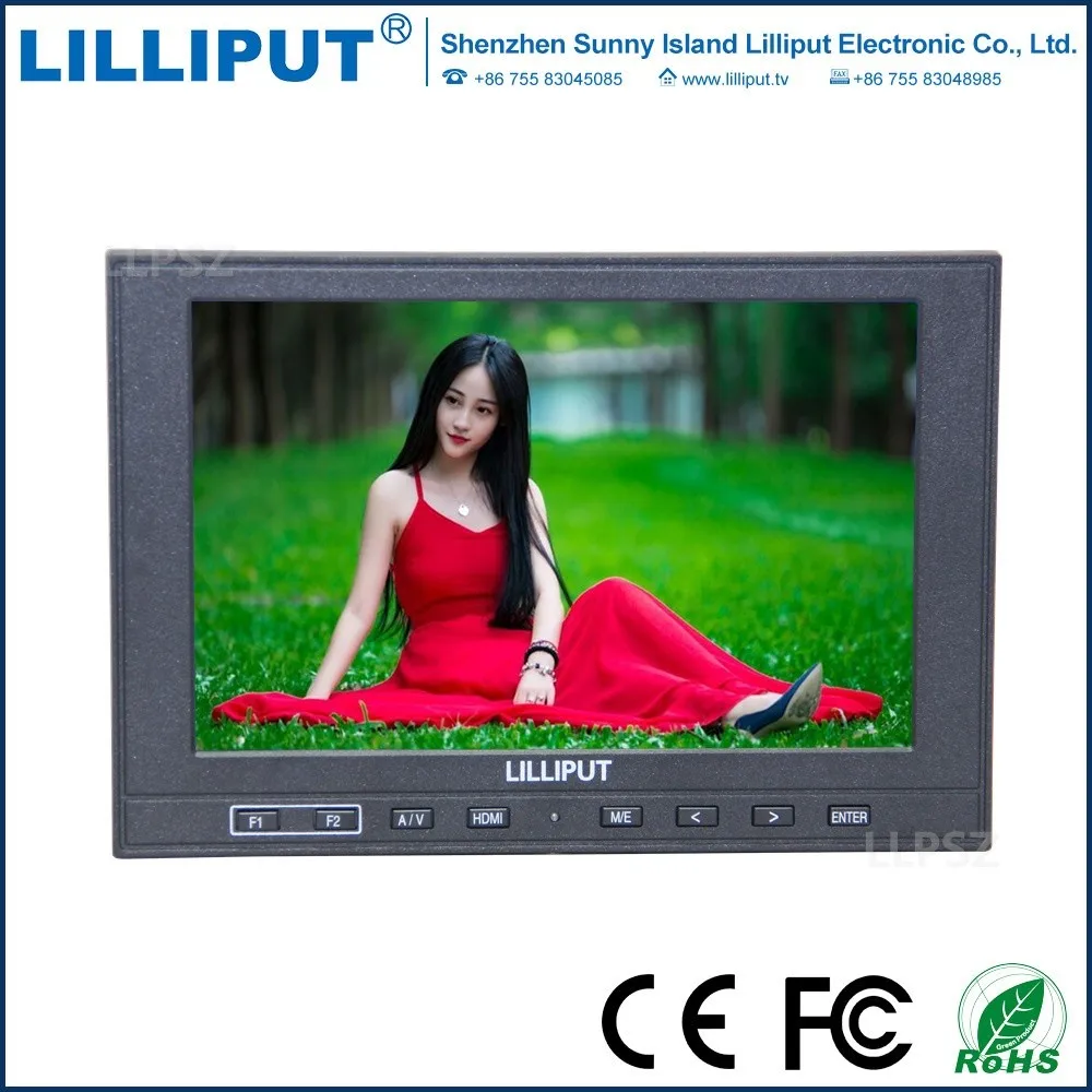 Free Shipping Lilliput 339 7" HB HD on Camera Field TFT LCD Monitor Audio/HDMI/Video Input
