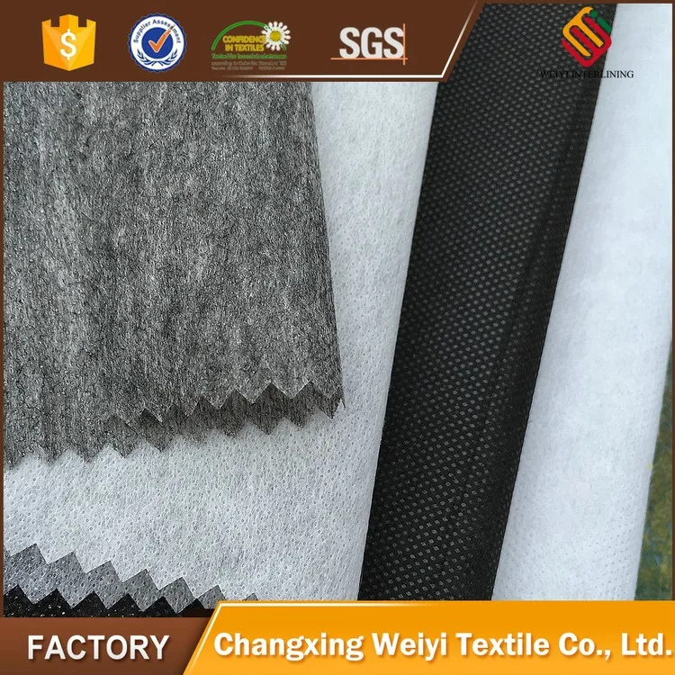 China Supplier Sales Fusible Non Woven Double Dot Fusing Interlining ...