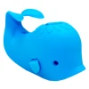 Baby Bathtub Faucet Cover Bath Tub Faucet Extender Protector Silicone Soft Spout Cover Purple Whale Bundles with Bath Pool Toys