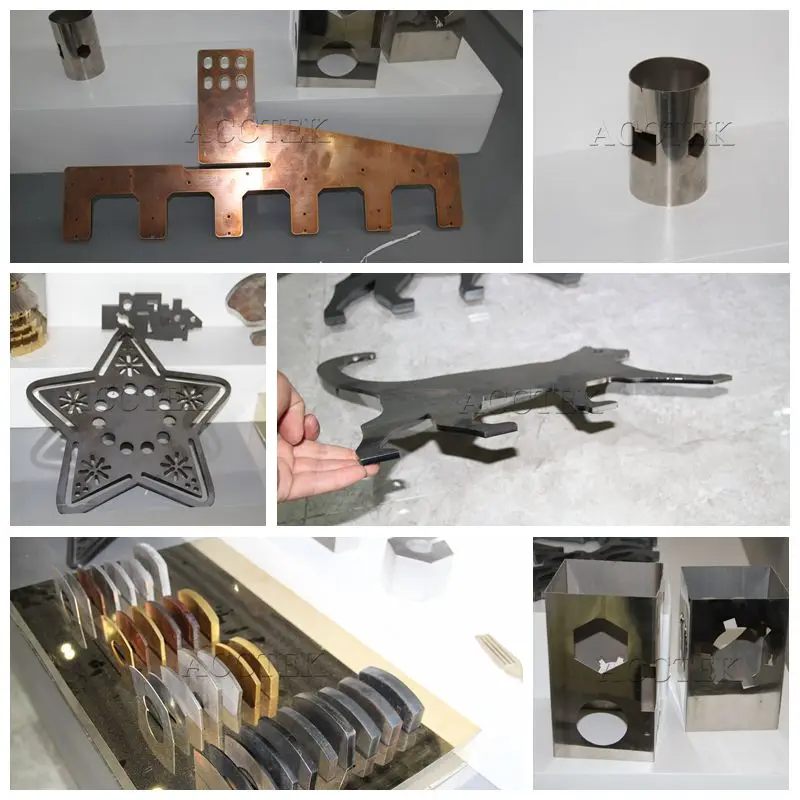 1325 1530 Stainless Steel Plate Aluminum 500W 1000W Fiber Laser Metal Cutting Machine For Metal