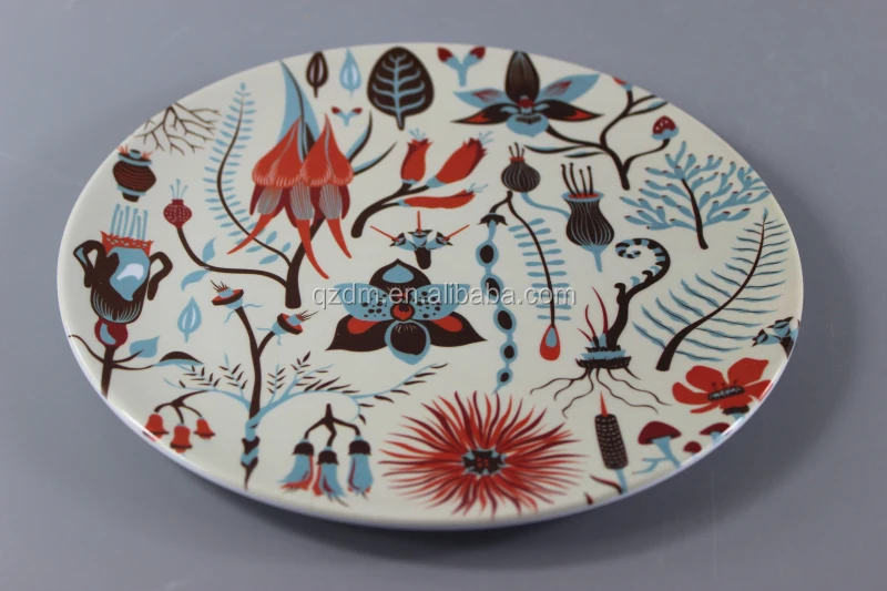 23cm melamine round dinner plate