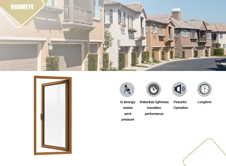 Latest design wooden doors french door