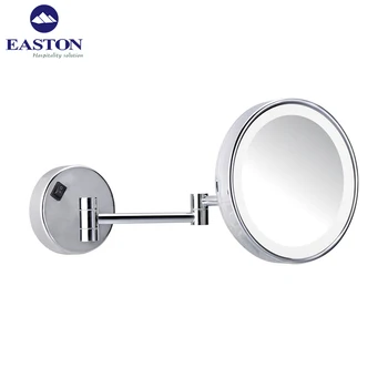 Hotel Wall Mounted Magnifying Cosmetic Mirror Bath Room Led Light Bathroom Mirrors View Easton Hotel Wall Mounted Magnifying Cosmetic Mirror Bath Room Led Light Bathroom Mirrors View Easton