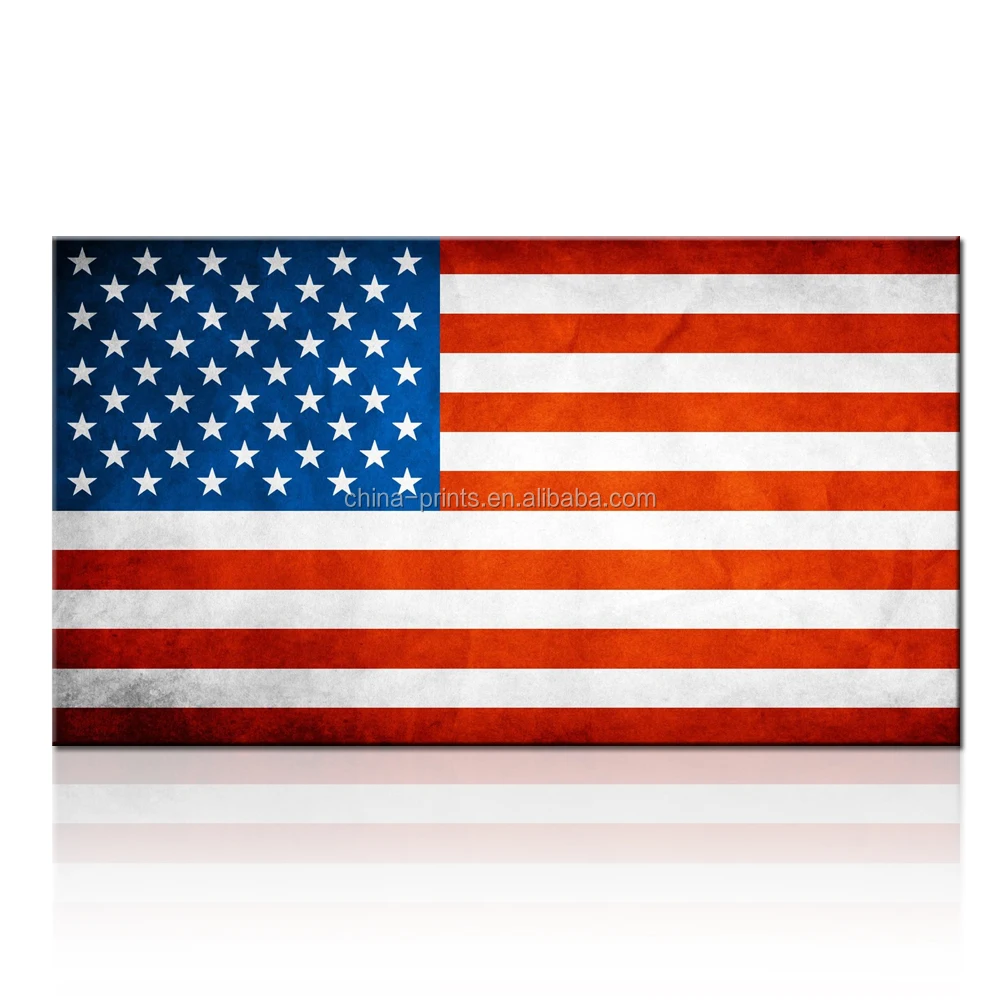 Canvas Print Wall Art Painting For Home Decor Hd Usa Flag Canvas Print Wall Art Painting For Home Decor Hd Usa Flag