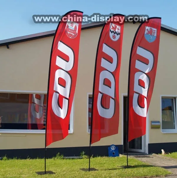 Auto Repair Shop Advertising Flag Polyester Single Side Double