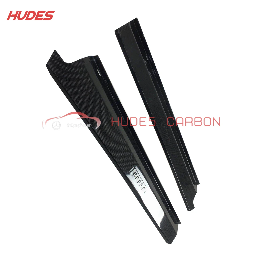 For Ferrari 430 Door Sill Steps Plates Kick Panel Trim Fit Ferrari F430