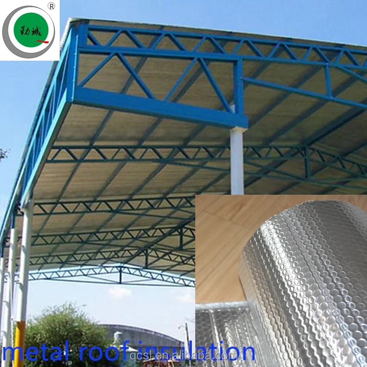 Techo pared piso aislamiento de aluminio recubierto de a burbuja de