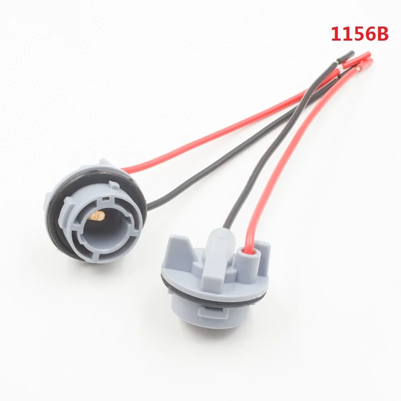 1156 Ba15s 1157 Bay15d Led Bulb Base Socket Cable Wiring Harness