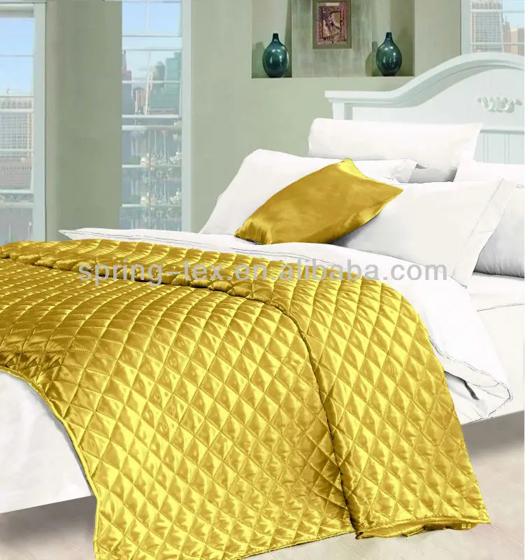 100% Polyester Golden Luxury Satin 