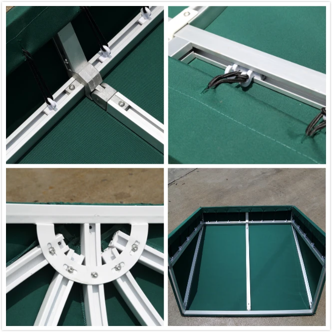 2018 New design decorative canopy manufacture removable French style window awnings
