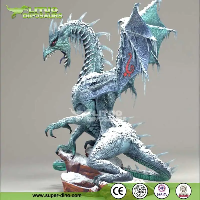 dragon garden statues resin