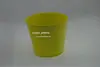 metal ceramic garden stool flower pot
