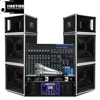 Wholesale Dual 18-inch Tripartite Ultra-long-range Audio Set/Professional Speaker/Stage Wedding Outdoor Audio Set