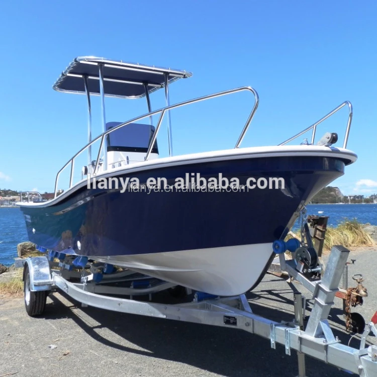 Liya 5 8m Fishing Boat With Cabin Fiberglass Panga Boats
