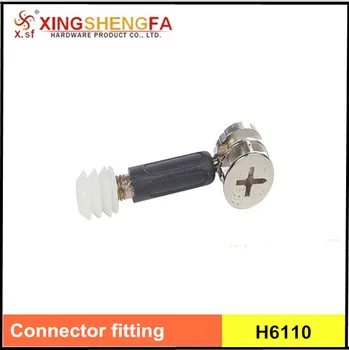 3 In 1 Screws Furniture Connector With Zinc Alloy Cam Mini Fitting