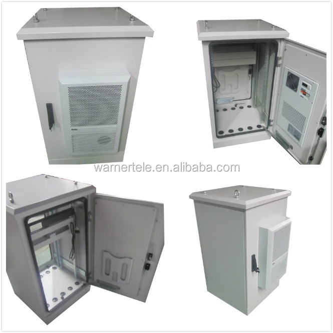 W-TEL Heat Exchanger Power Telecom Equipment Outdoor Rack Cabinet