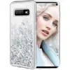 case for samsung Galaxy S10E glitter case liquid bling luxury sparkle pretty fashion case