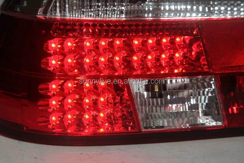 E39 5 Series 520 525 528 530 535 540 For BMW LED Tail Lamp 1995-2003 SN Red white