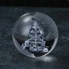Promotional top quality 3d laser engraving glass crystal blank block,custom crystal globe/photo frame trophy/craft gifts