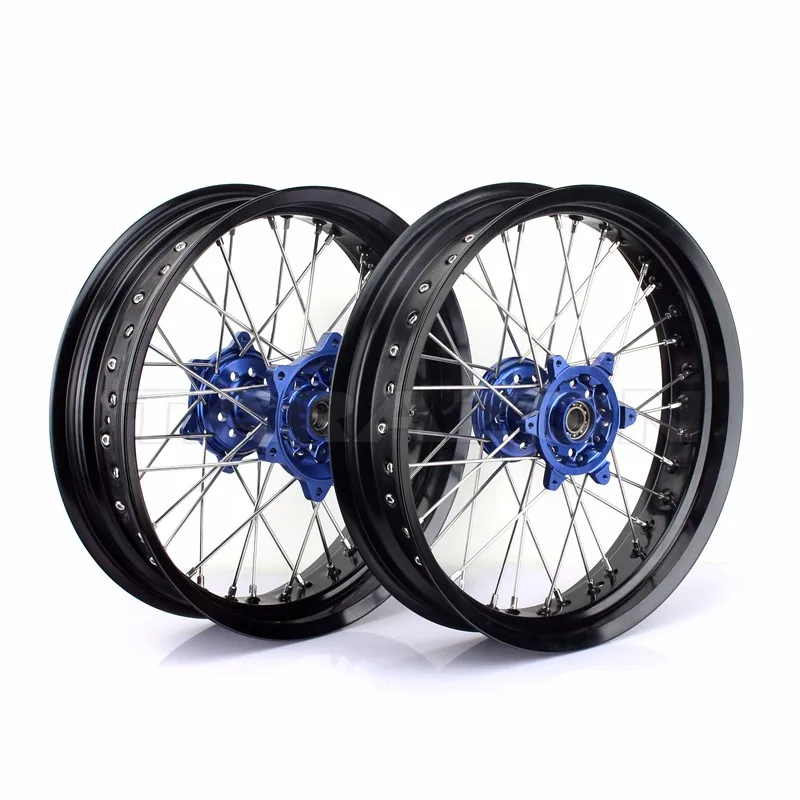 Cnc Aluminum Motorcycle Spoke Wheels Sets For Yamaha Honda Kawasaki