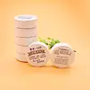 China Hot Sale Round Shape Magic Compressed 100% Cotton compact Guest Towel
