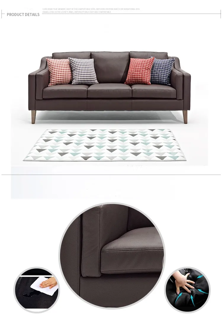 Modern Japanese Style Leather Sofa Furniture In Living Room Buy