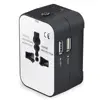 2018 World Cup Promotional Gifts Worldwide All in One Universal 220v to 110v 10A Dual USB Travel Adapter And Converter