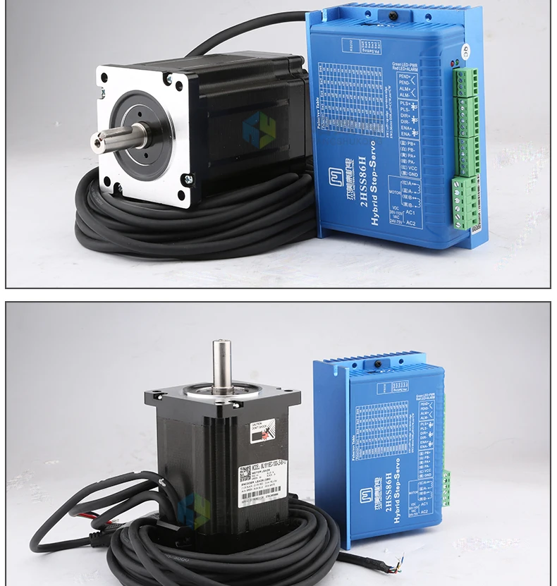 Jmc Hybrid Servo Motor 2hss86h+86j1880ec-1000 Closed Loop Set Engraving ...