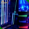 Auto parts, 4ft 5ft 6ft cool lighting flag with fiber optic pole red, blue, green, amber RGB color changing car led safety flag