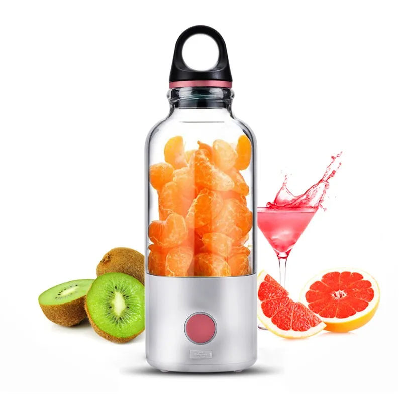 Portable 600ml Blender Electric Mixer Juicer Fruit Juice Usb Charging