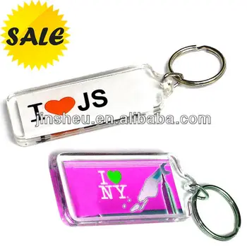 plastic keychain