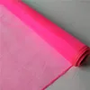 100% Nylon cut edge cheap organza fabric