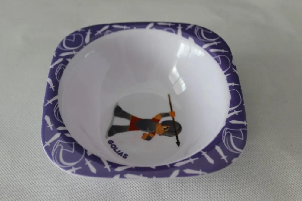 Melamine Kids Square Bowl Baby Bowl Foodgarde