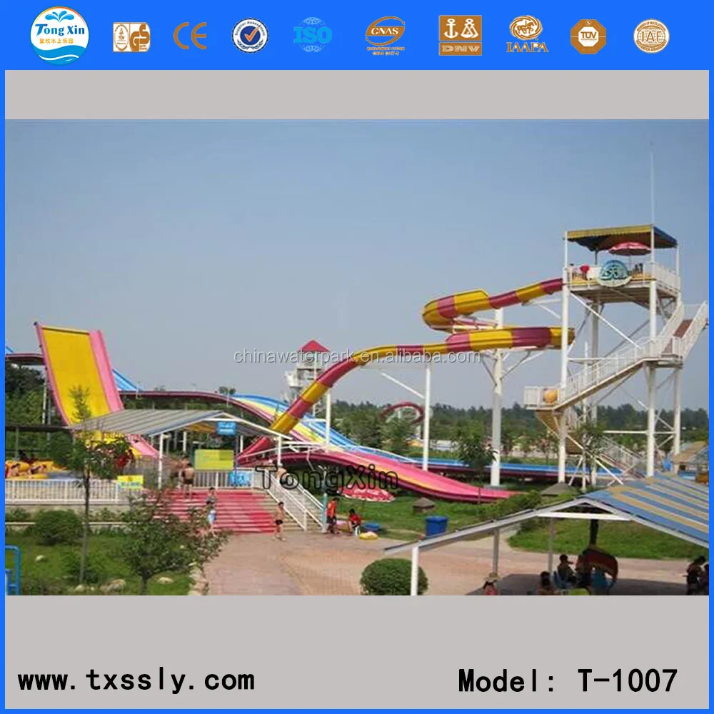 Water Park Fiberglass Aqua Slides For Theme Water Park Buy Aqua
