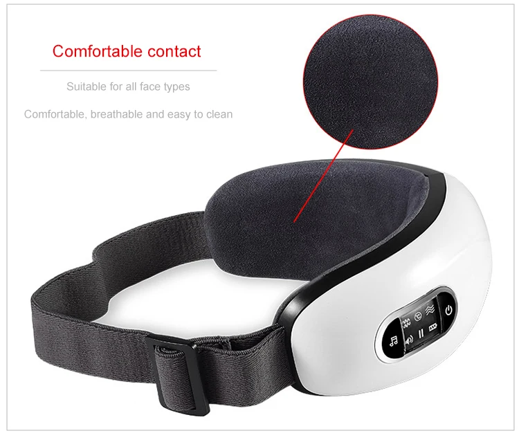 Multifunction Tens Pulse Massager Hot And Cold Rechargeable Air Compression Eye Massager