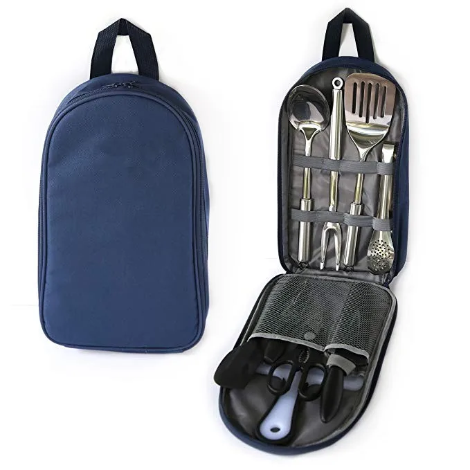 Portable Camp Kitchen Utensil Organizer Bag Bbq Tool Bag Buy Cookware Storage Bag Utensil Organizer Bag Camping Tool Bag Product On Alibaba Com