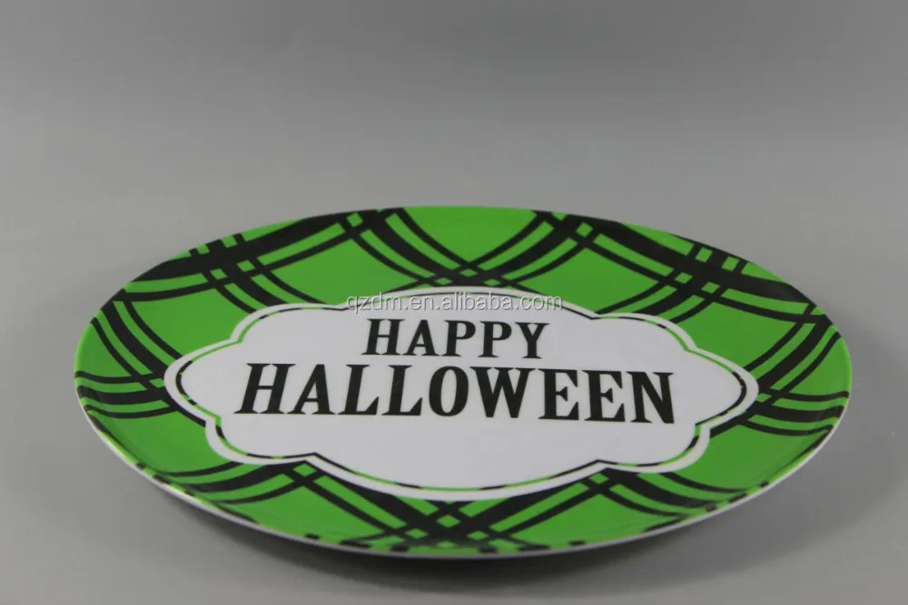 2016 Halloween Design Melamine Party Plates And Dishes