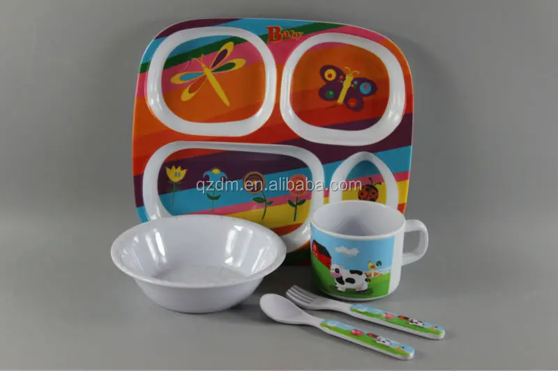 Melamine Tableware Set For Kids