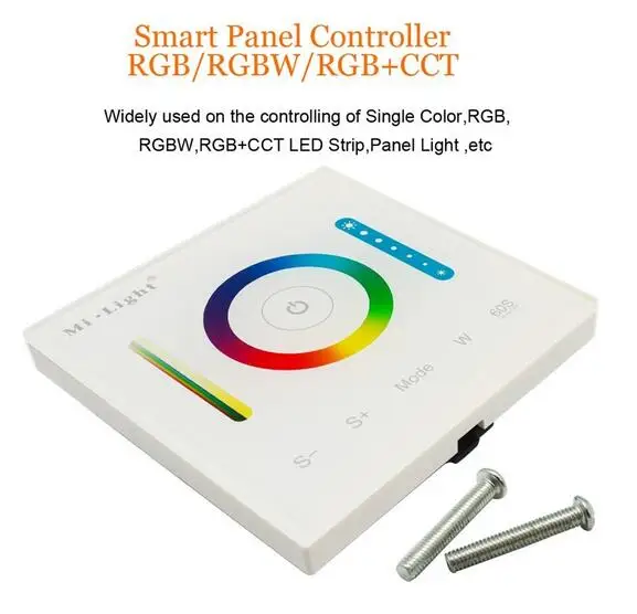 RGBW and RGB+CCT version LED Smart LED Strip Touch Panel Controller