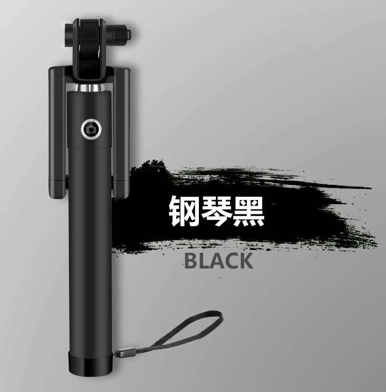 brand new promo bluetooth selfie stick, folding stock adapter bluetooth selfie stick