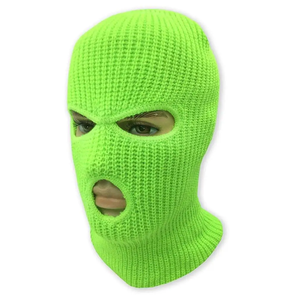 

Neon Balaclava Three Hole ki Mask,1 Piece