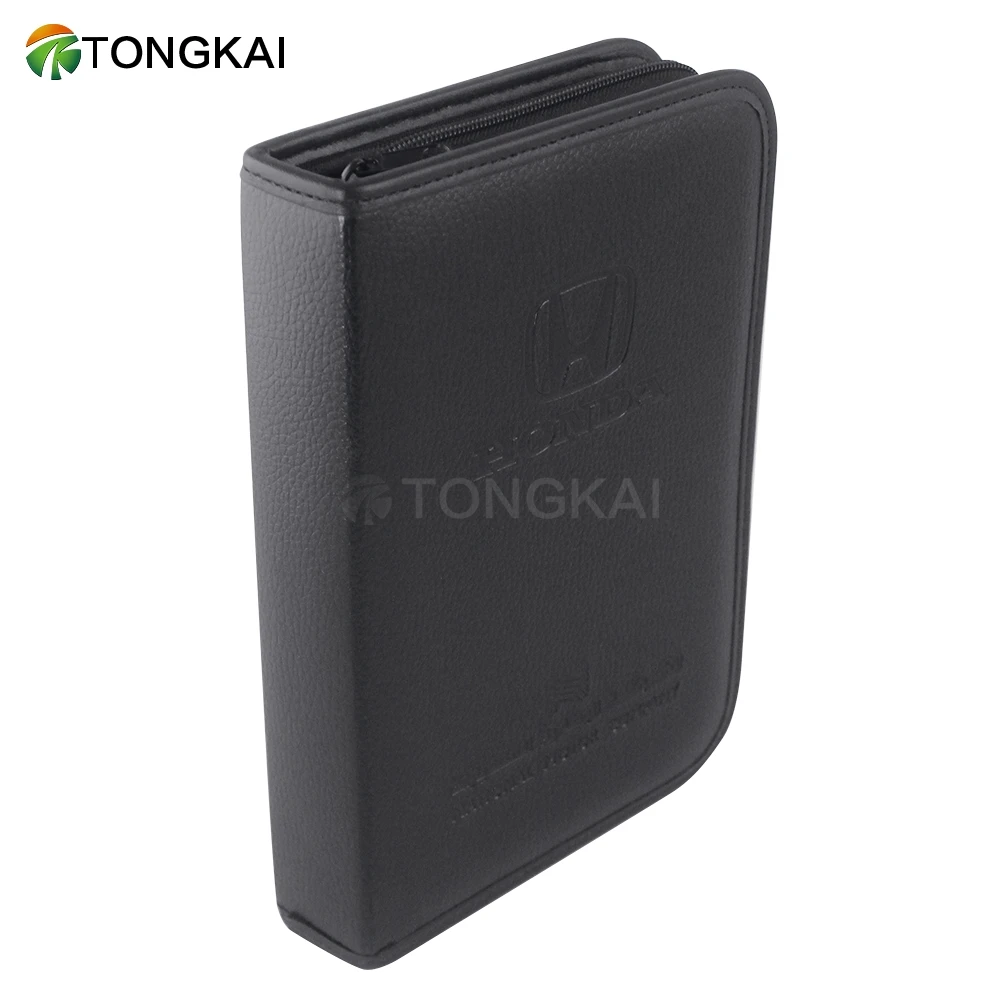 Pu Leather Car Document Holder Organizer Folder With Zipper Closure Buy Car Document Holder,A4