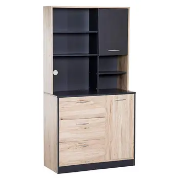 E1 Grade Engineered Wood Modern Freestanding Kitchen Buffet