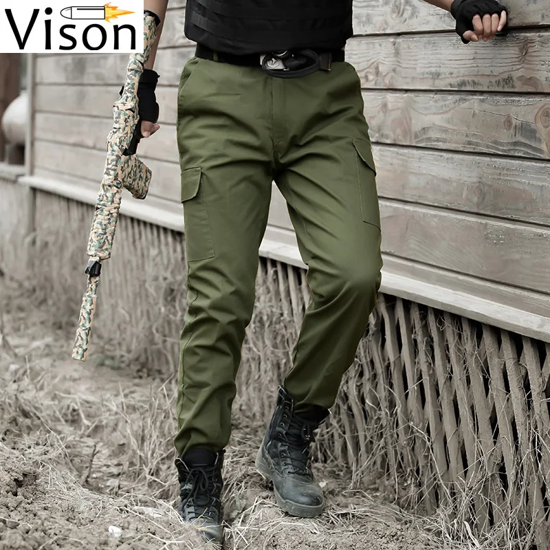 Security Safe Army Green Special Force Corps Pants Military Trouser Pla ...