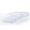 White plastic 5g 15g 30g 50g100g PE transparent hand cream packaging soft tubes / lip balm tube with flip cap