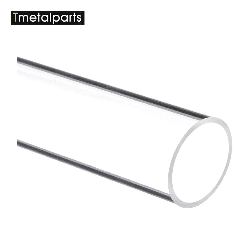 Multi Color Clear Hollow Pmma Acrylic Tube And Plastic Round Tube Buy