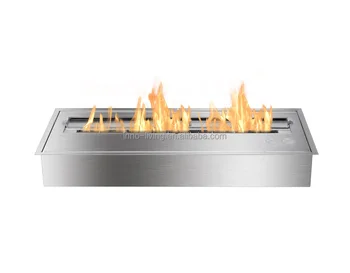 On Sale 24 Inch Stainless Wall Insert Bio Ethanol Gel Flame