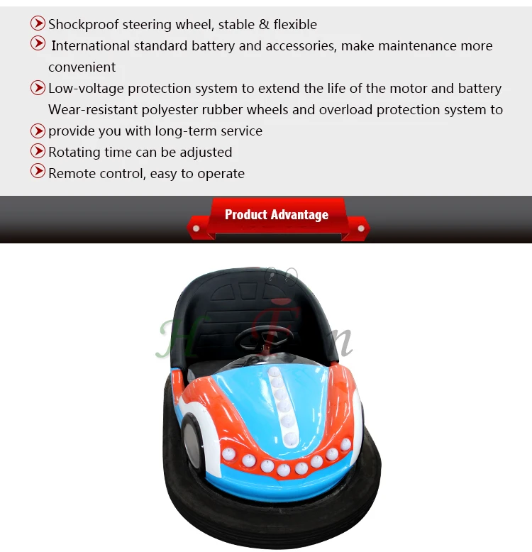 Indoor amusement rides 2 seats electric dodgem bumper car for sale